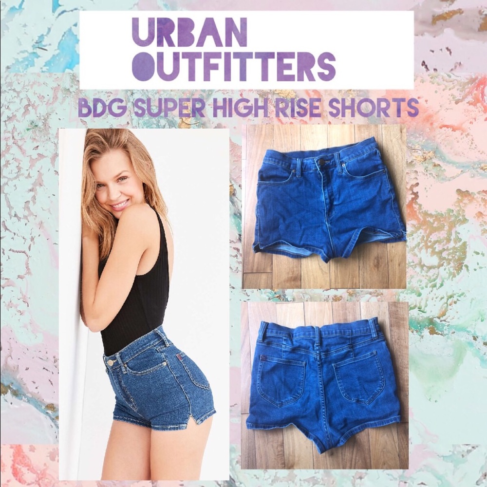 Urban Outfitters BDG Super High Rise Shorts